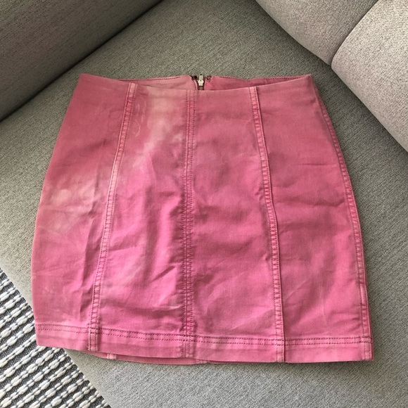 Free People Dresses & Skirts - Free People Denim Mini Skirt